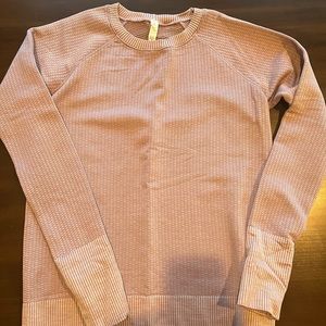 Lululemon sweater/sweatshirt, light purple, women’s size 12.